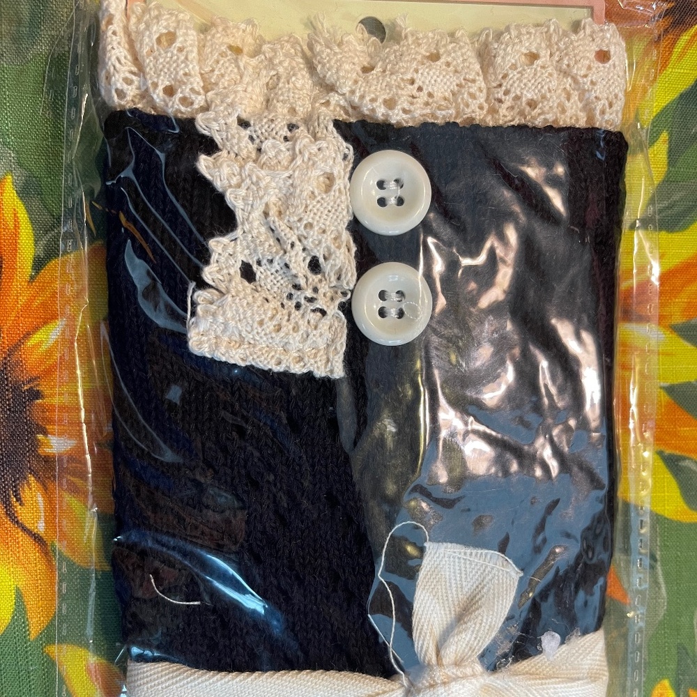 C . C  boot cuffs